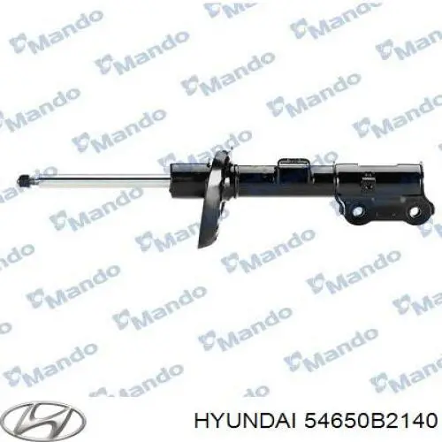 54650B2140 Hyundai/Kia amortiguador delantero izquierdo