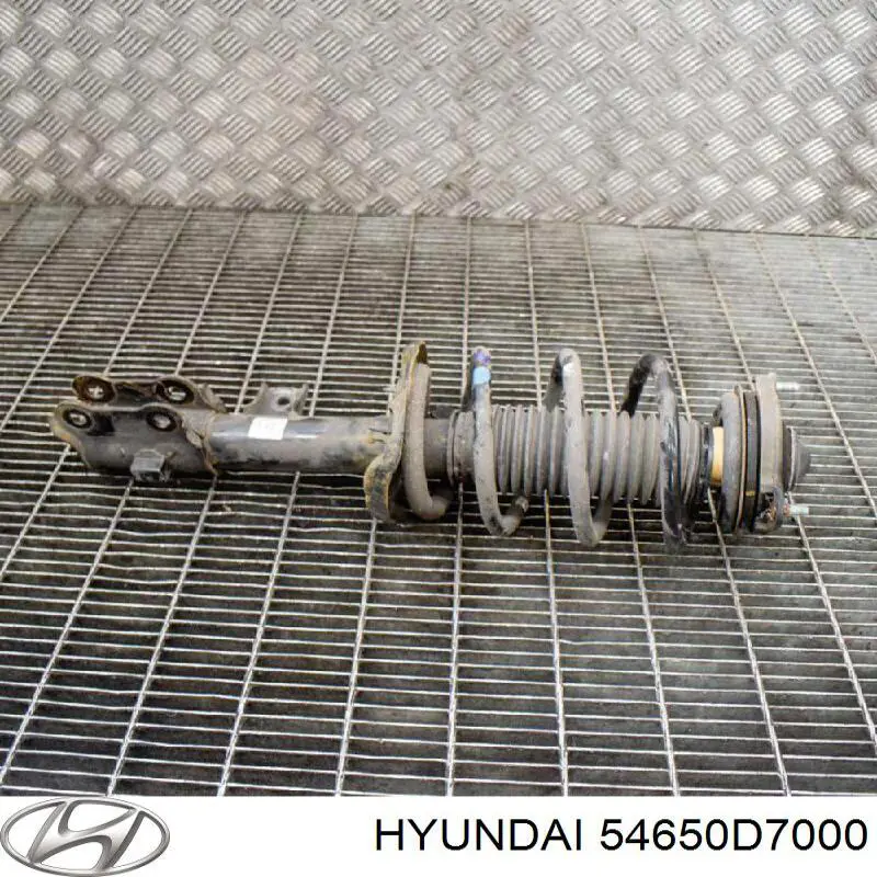 54650D7000 Hyundai/Kia amortiguador delantero izquierdo