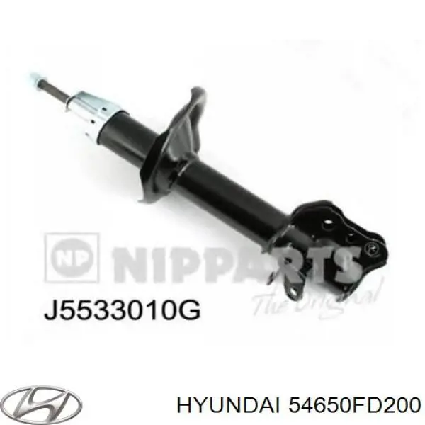 54650FD200 Hyundai/Kia amortiguador delantero izquierdo