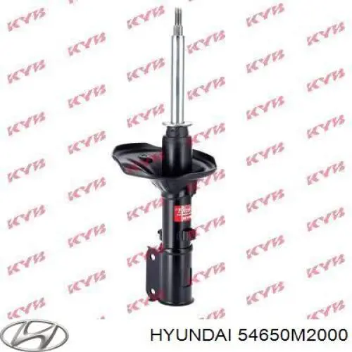 S54650M2001 Hyundai/Kia amortiguador delantero