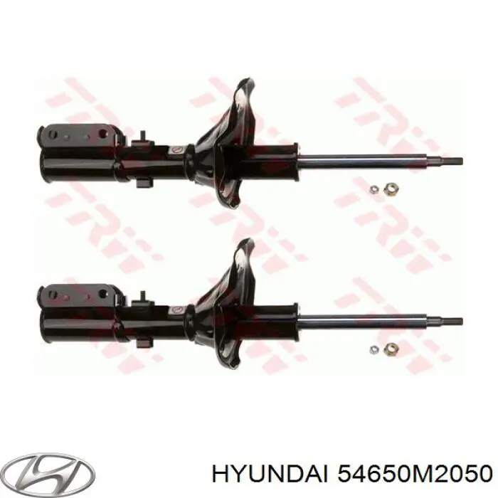 54650M2050 Hyundai/Kia amortiguador delantero