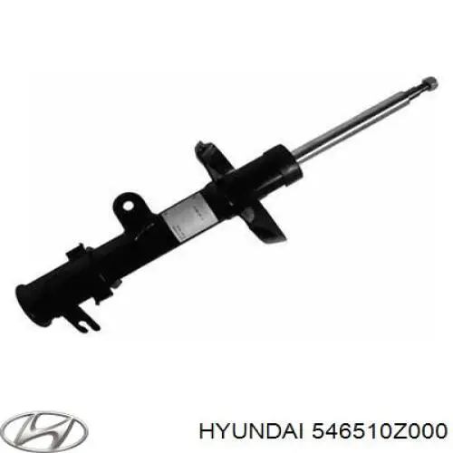 Amortiguador eje delantero izquierda Hyundai/Kia 546510Z000
