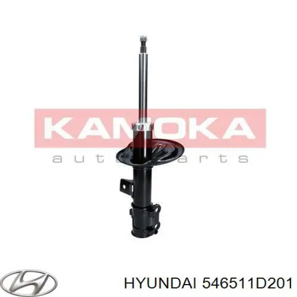 Amortiguador delantero izquierdo 546511D201 Hyundai/Kia
