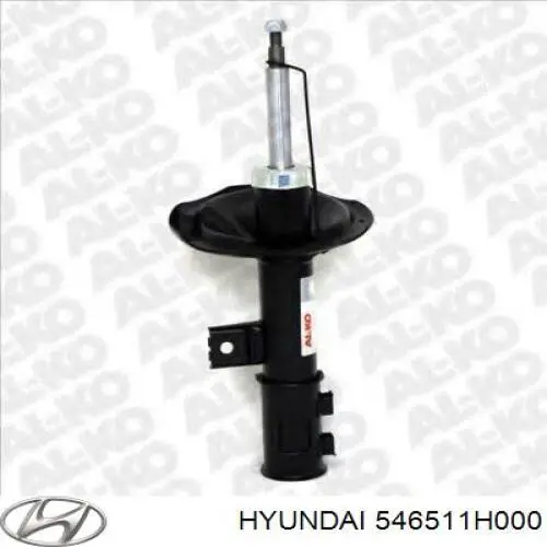 Amortiguador delantero izquierdo Hyundai/Kia 546511H000 precio, desde 59,71 EUR