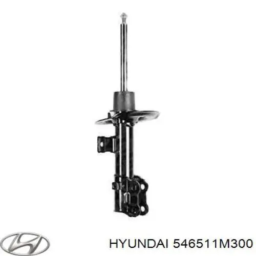 546511M300 Hyundai/Kia amortiguador delantero izquierdo