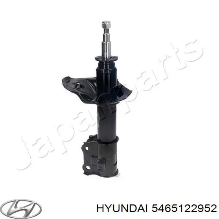 5465122952 Hyundai/Kia amortiguador delantero izquierdo