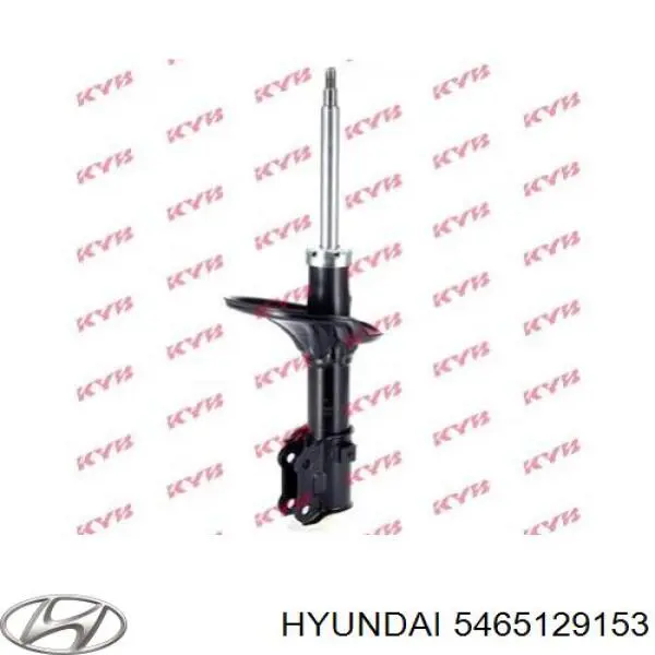 5465129153 Hyundai/Kia amortiguador delantero izquierdo