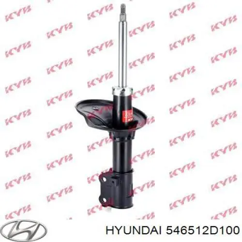 Comprar 546512D100 Hyundai/Kia Amortiguador delantero izquierdo
