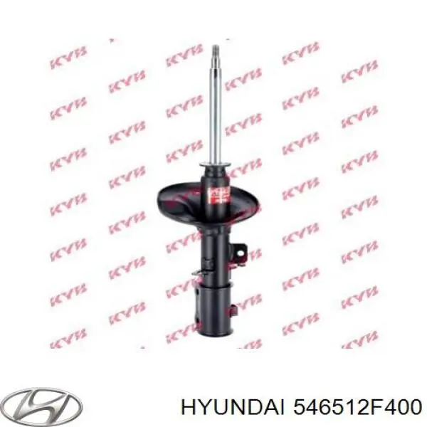 Amortiguador delantero izquierdo Hyundai/Kia 546512F400 precio, desde 60,98 EUR