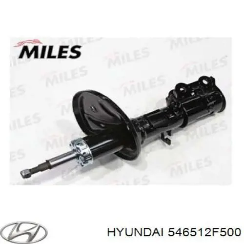 546512F500 Hyundai/Kia amortiguador delantero izquierdo