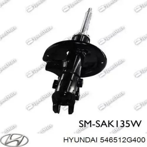 Comprar 546512G400 Hyundai/Kia Amortiguador delantero izquierdo