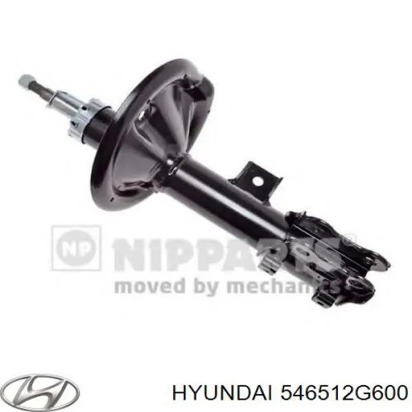 546512G600 Hyundai/Kia amortiguador delantero izquierdo