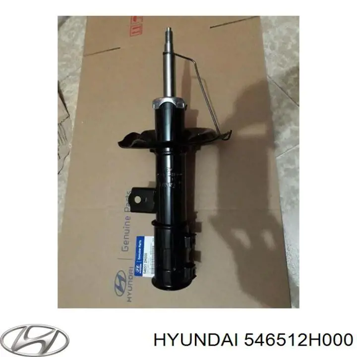 Amortiguador delantero izquierdo 546512H000 Hyundai/Kia