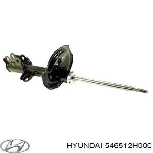 546512H000 Hyundai/Kia Amortiguador frontal izquierdo