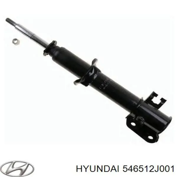 546512J001 Hyundai/Kia amortiguador delantero