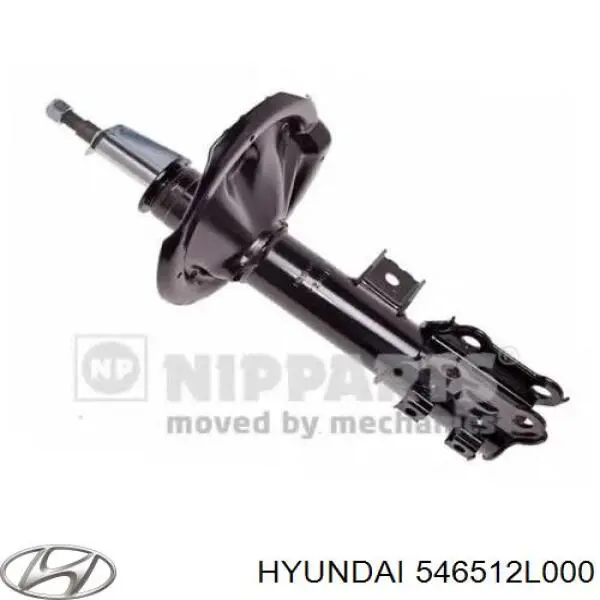 546512L000 Hyundai/Kia amortiguador delantero izquierdo