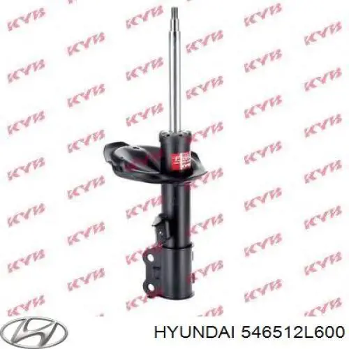 546512L600 Hyundai/Kia amortiguador delantero izquierdo