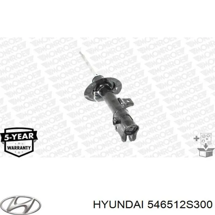 Comprar 546512S300 Hyundai/Kia Amortiguador delantero izquierdo
