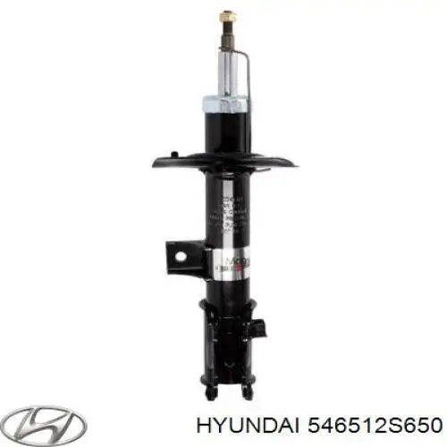 546512S650 Hyundai/Kia amortiguador delantero izquierdo