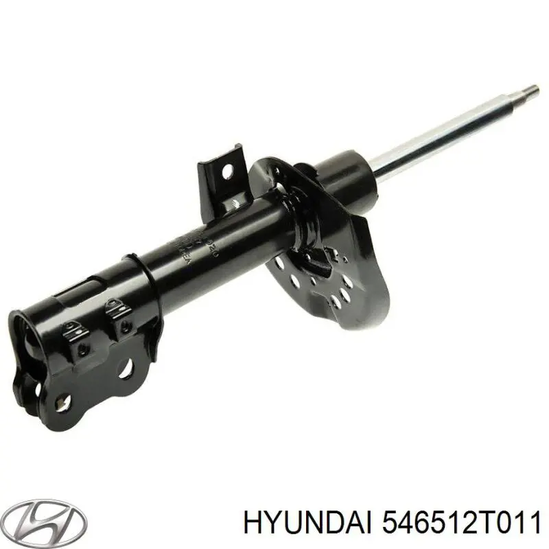 546512T011 Hyundai/Kia amortiguador delantero izquierdo