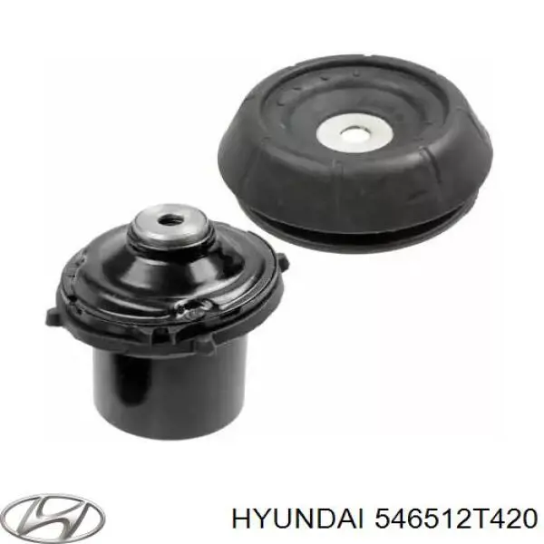 546512T420 Hyundai/Kia amortiguador delantero izquierdo