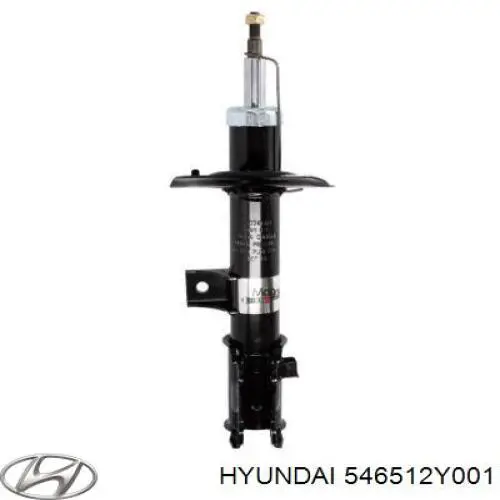 546512Y001 Hyundai/Kia amortiguador delantero izquierdo