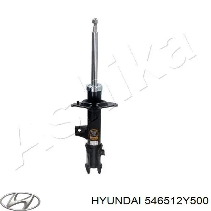 546512S100 Hyundai/Kia amortiguador delantero izquierdo