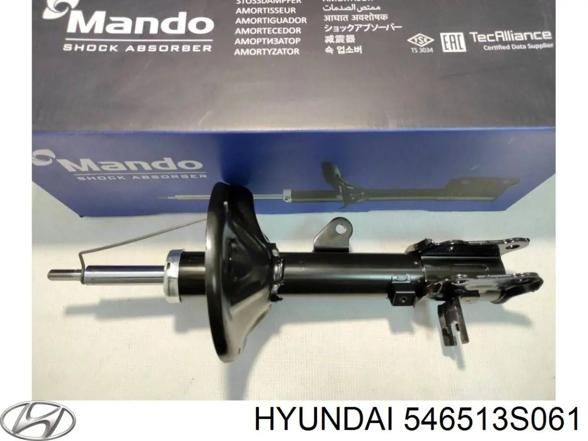 546513S061 Hyundai/Kia Amortiguador frontal izquierdo