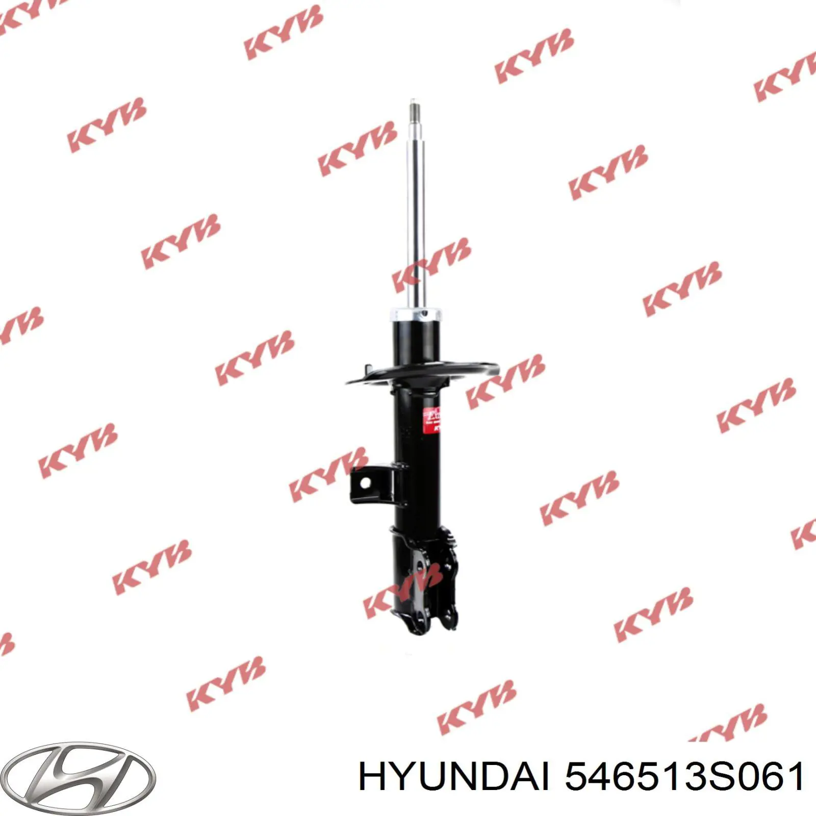 546513S061 Hyundai/Kia amortiguador delantero izquierdo