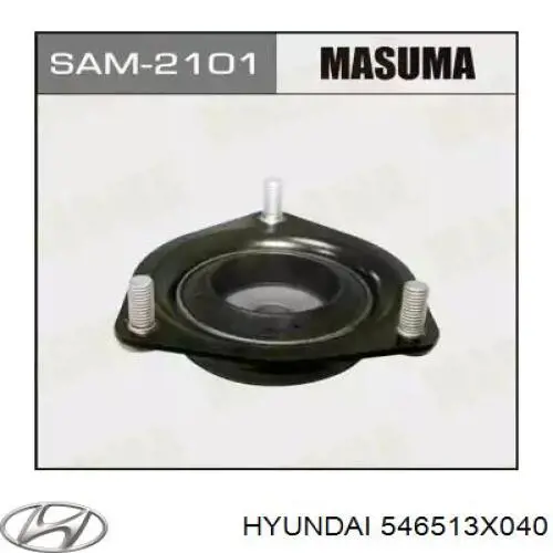 546513X040 Hyundai/Kia Amortiguador frontal izquierdo