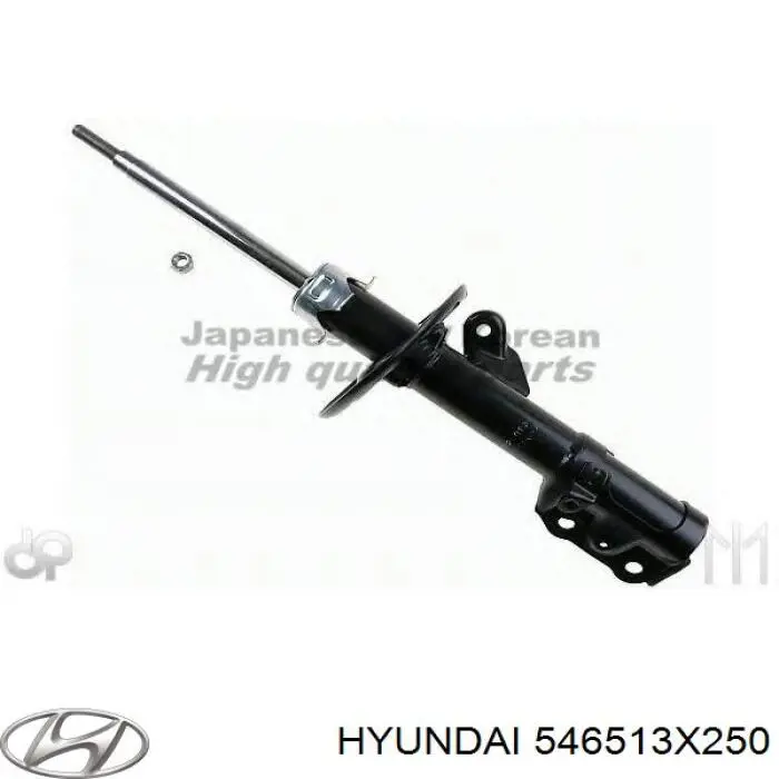 Amortiguador delantero izquierdo 546513X151 Hyundai/Kia