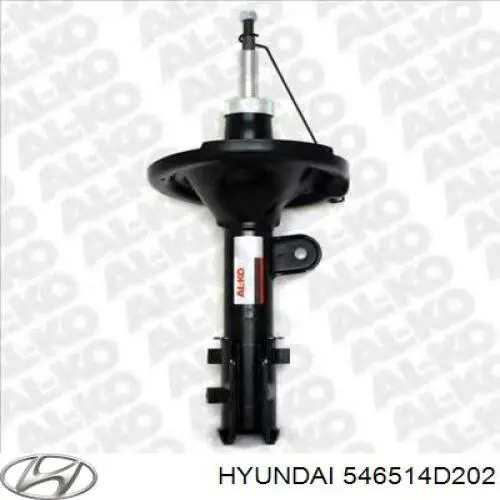 546614D001 Hyundai/Kia amortiguador delantero derecho