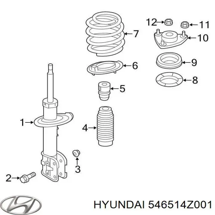 546514Z001 Hyundai/Kia