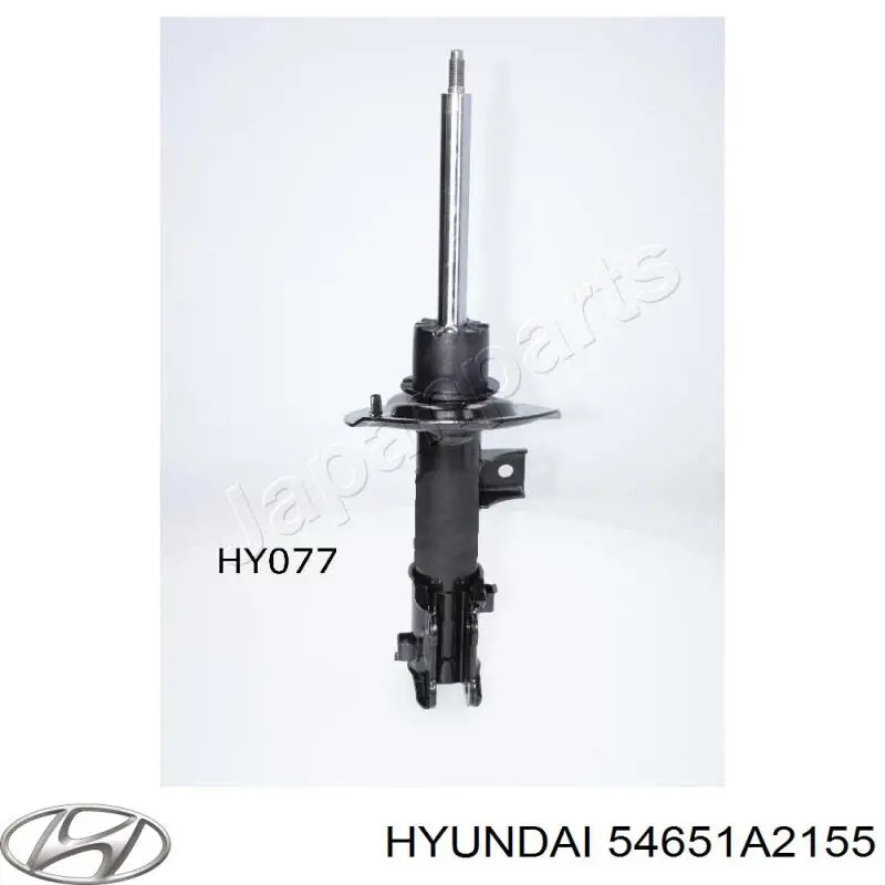 54651A2155 Hyundai/Kia amortiguador delantero izquierdo