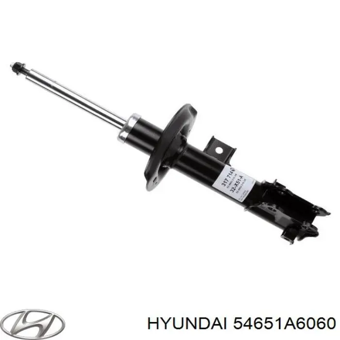 54651A6060 Hyundai/Kia amortiguador delantero izquierdo