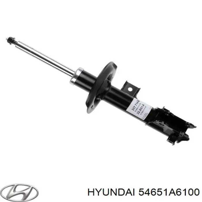 54651A6100 Hyundai/Kia amortiguador delantero izquierdo