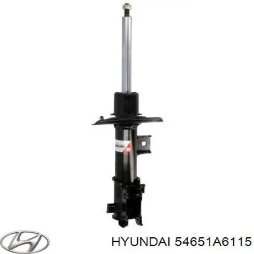 54651A6115 Hyundai/Kia amortiguador delantero izquierdo