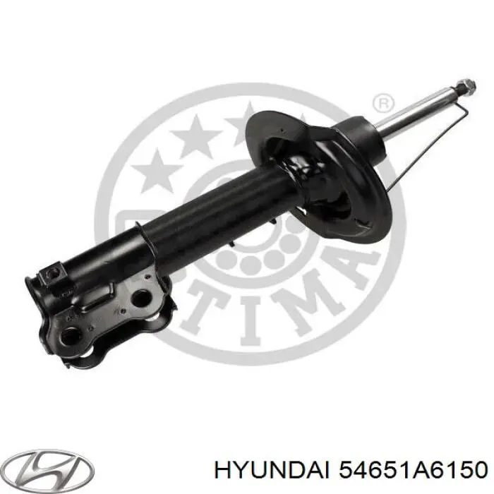 54651A6150 Hyundai/Kia amortiguador delantero izquierdo