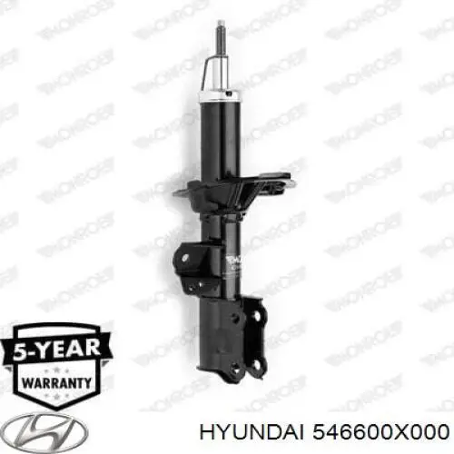 546600X000 Hyundai/Kia amortiguador delantero derecho