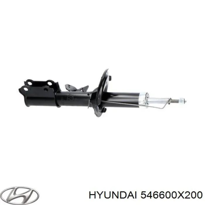 Amortiguador delantero derecho Hyundai/Kia 546600X200 precio, desde 46,01 EUR