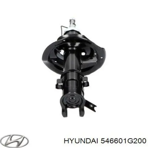 546601G200 Hyundai/Kia amortiguador frontal derecho