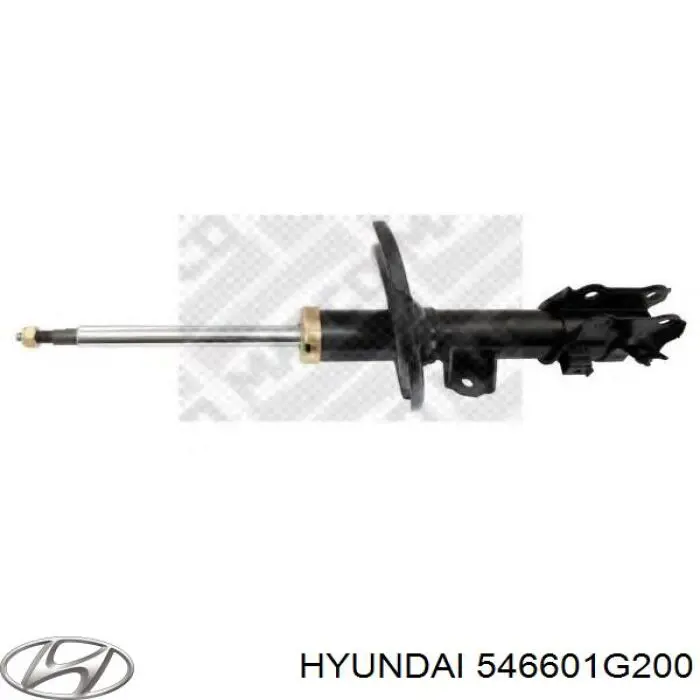 546601G200 Hyundai/Kia amortiguador delantero derecho