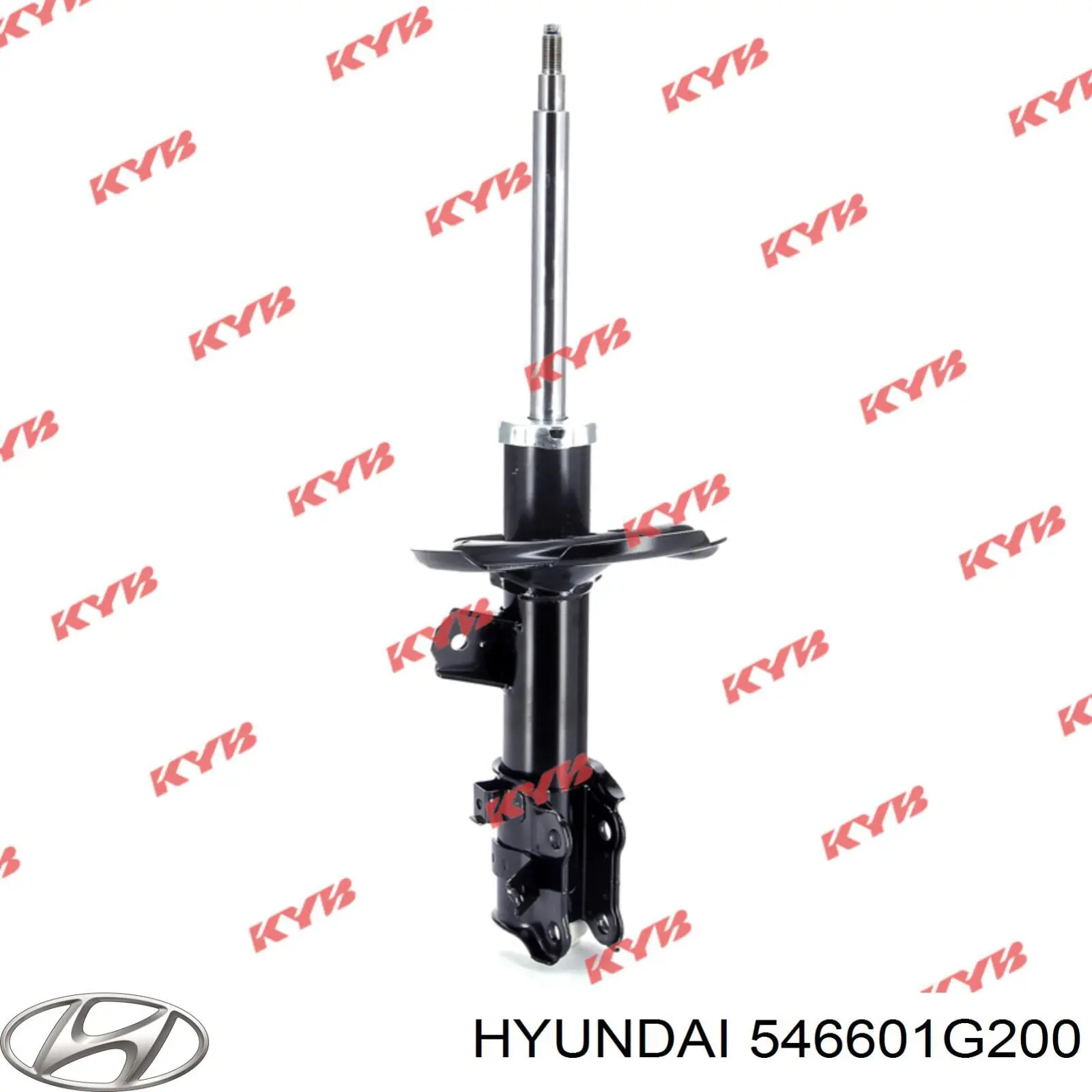 Amortiguador eje delantero derecha Hyundai/Kia 546601G200