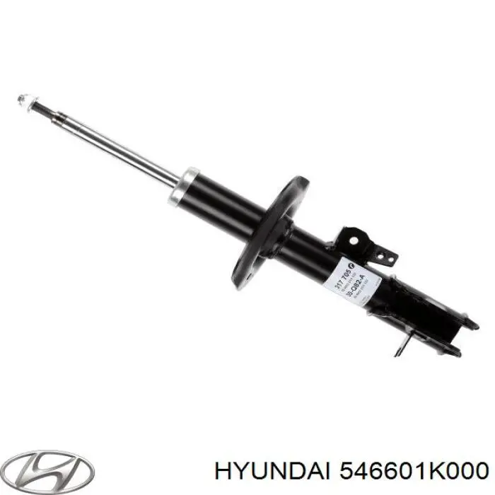 546601K000 Hyundai/Kia amortiguador delantero derecho