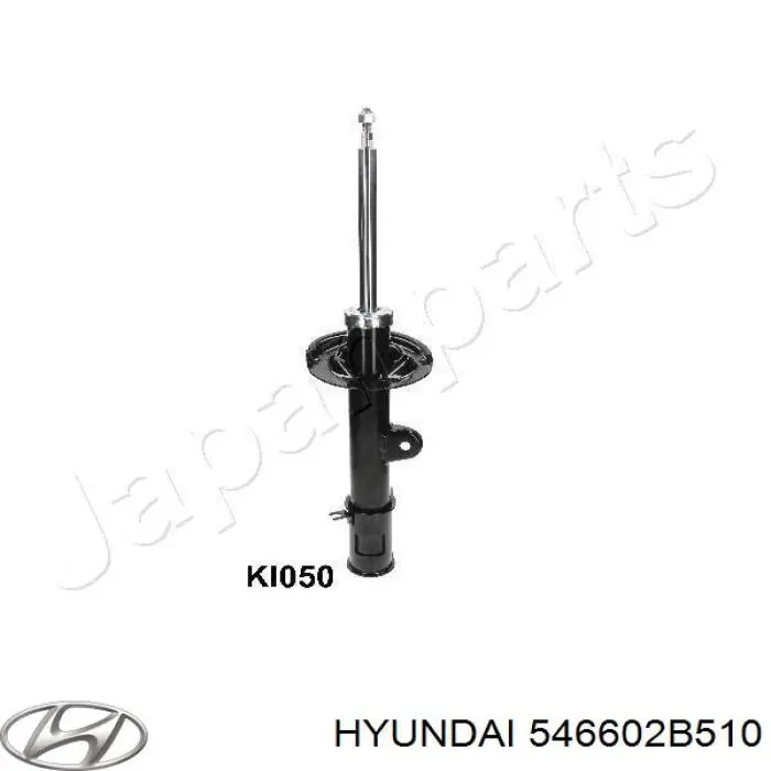 546602B510 Hyundai/Kia amortiguador delantero derecho