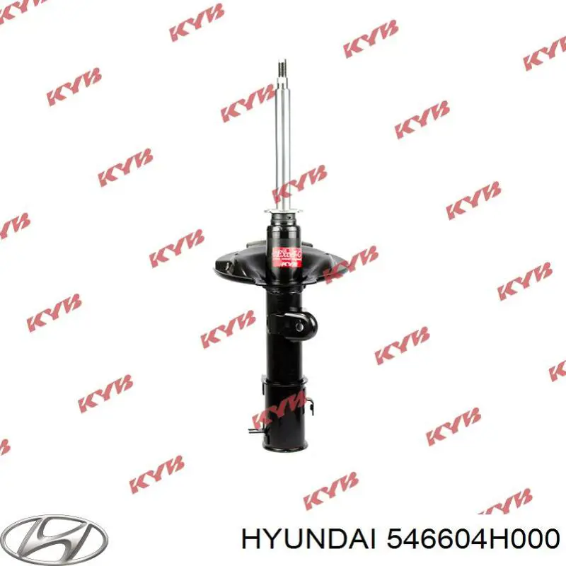 546604H600 Hyundai/Kia amortiguador delantero derecho