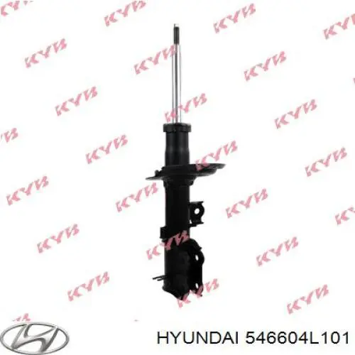 546604L101 Hyundai/Kia amortiguador delantero derecho