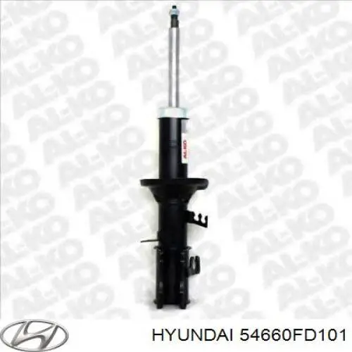 54660FD101 Hyundai/Kia amortiguador delantero derecho