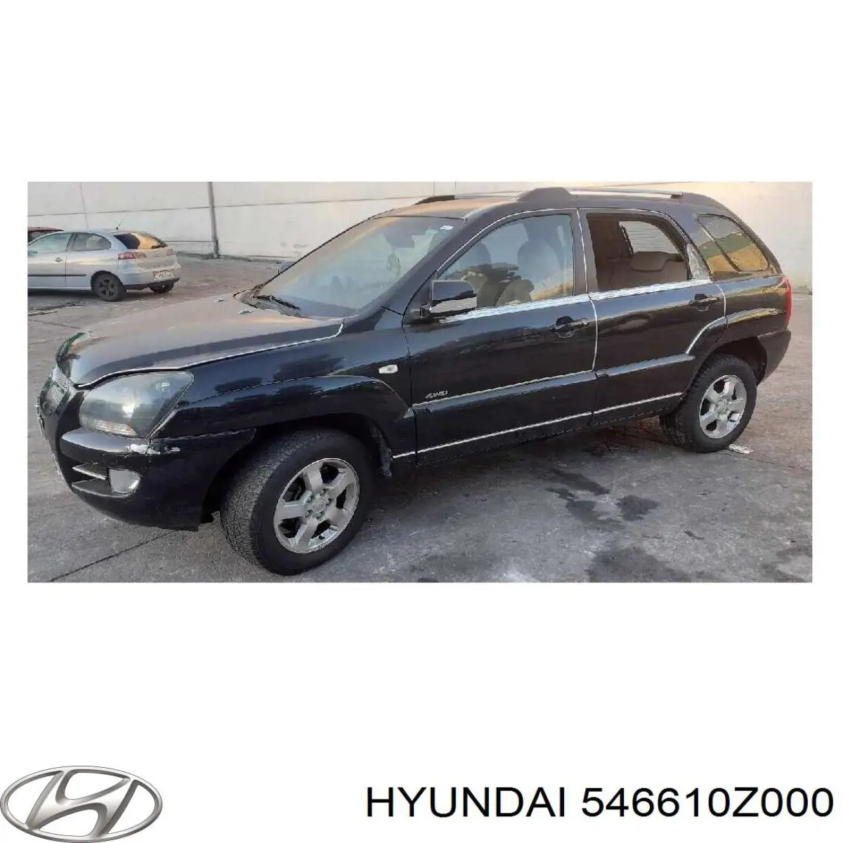 Amortiguador eje delantero derecha Hyundai/Kia 546610Z000