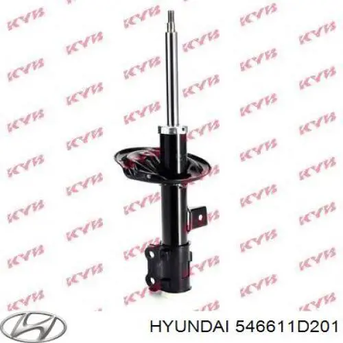 Comprar 546611D201 Hyundai/Kia Amortiguador delantero derecho